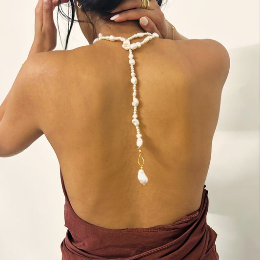Back Talk necklace