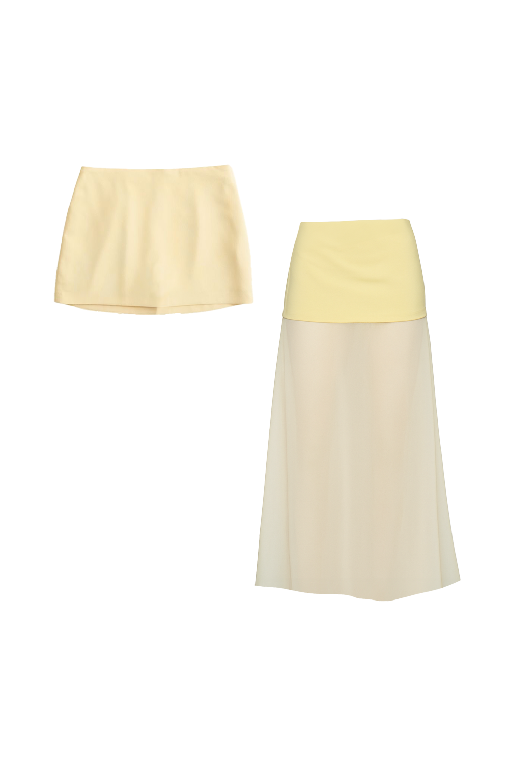 Layers of Her skirt