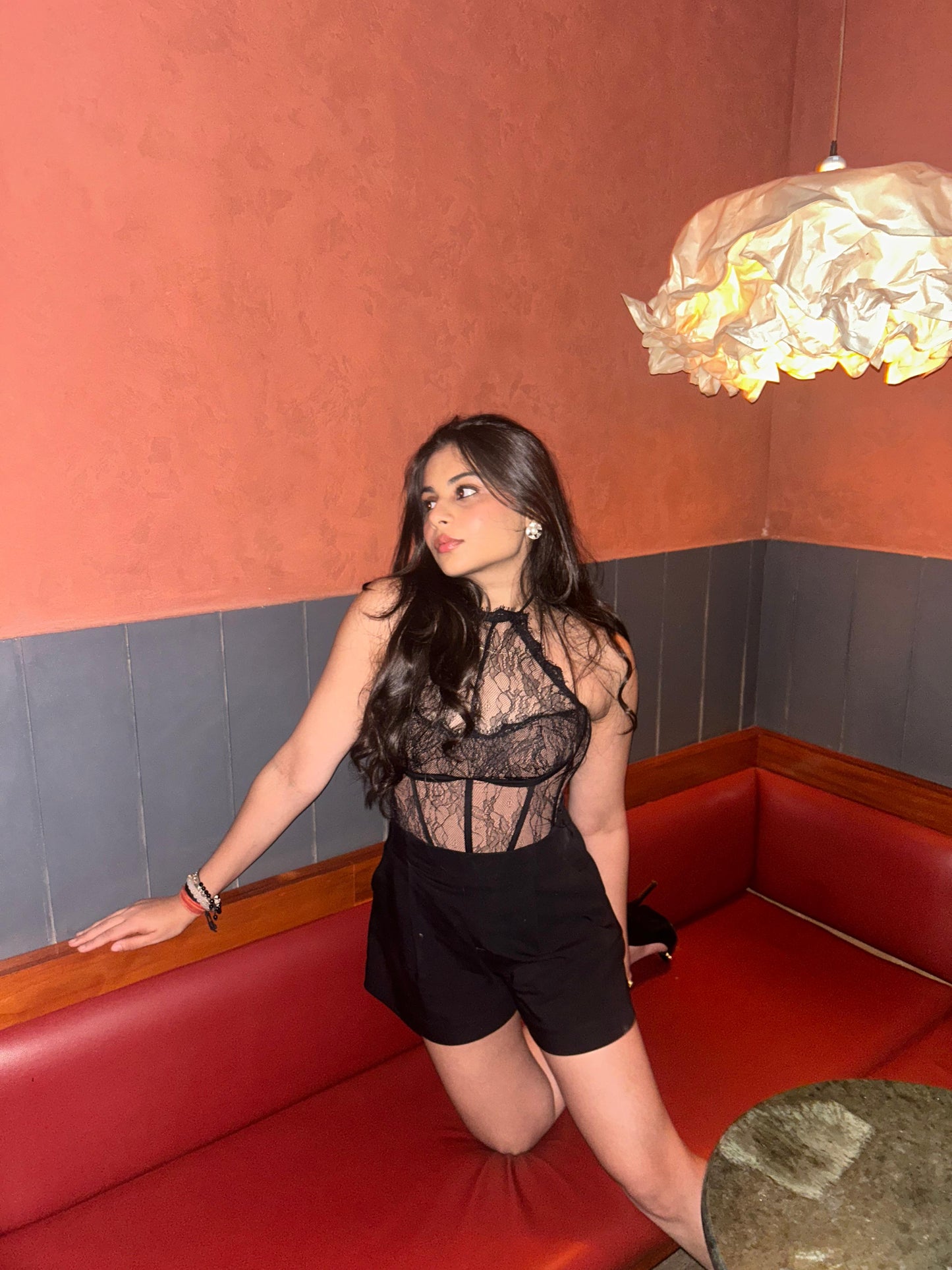 The Midnight Lace Corset