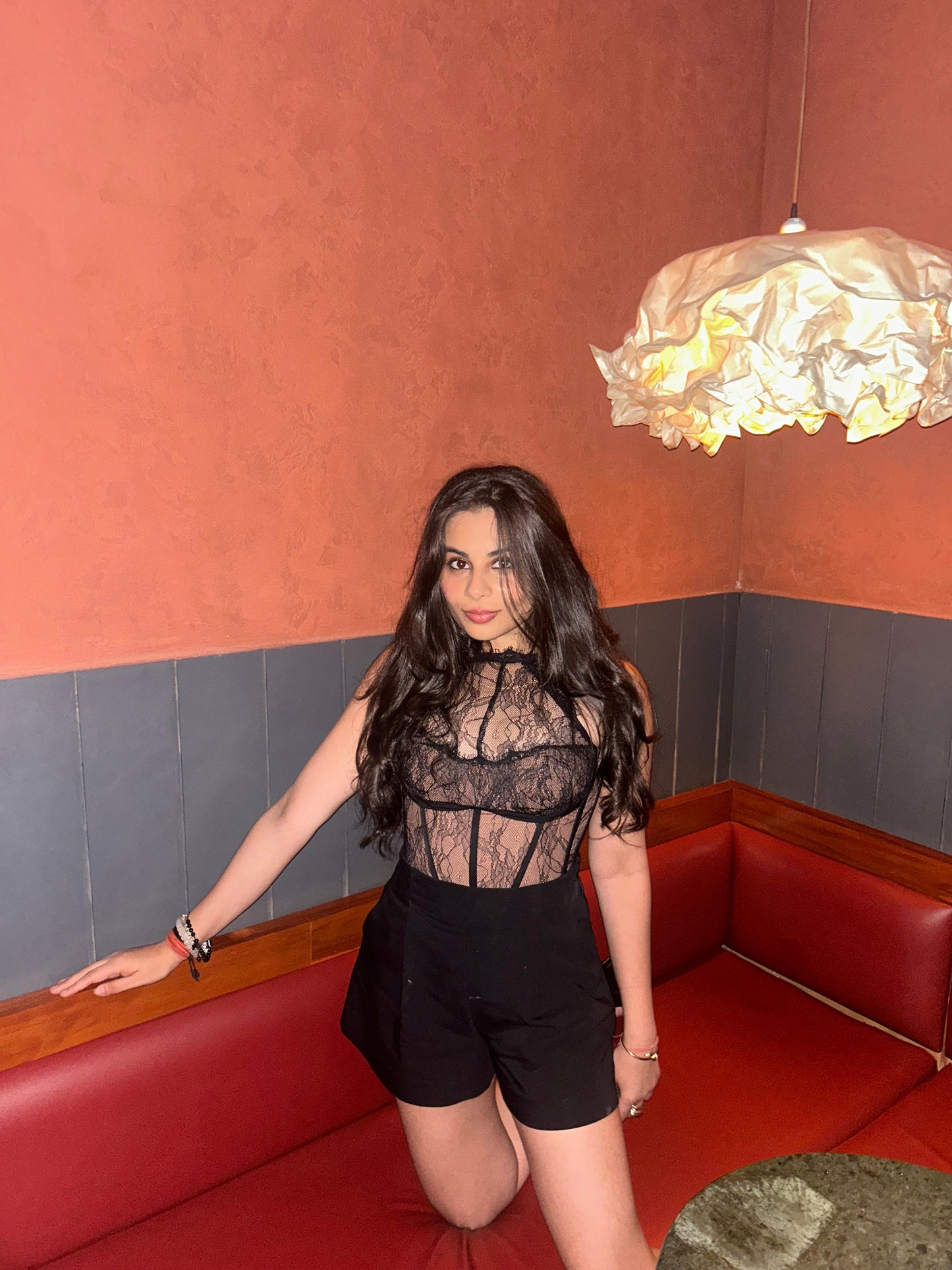 The Midnight Lace Corset